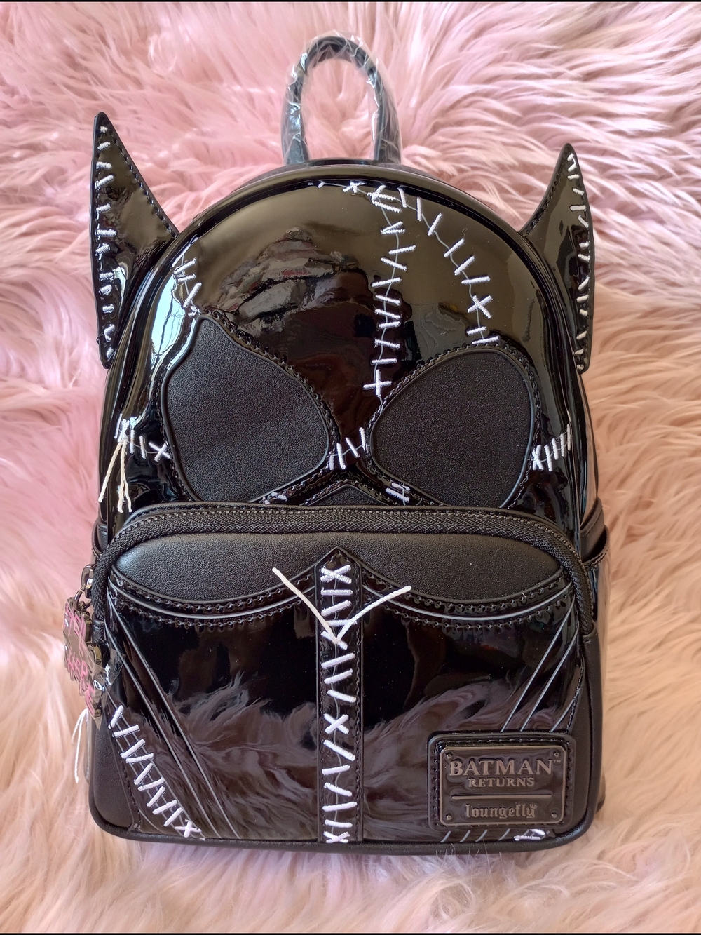 Loungefly Batman Catwoman Mini Backpack Exclusive Limited Edition 1250 Rare!! - Picture 3 of 13